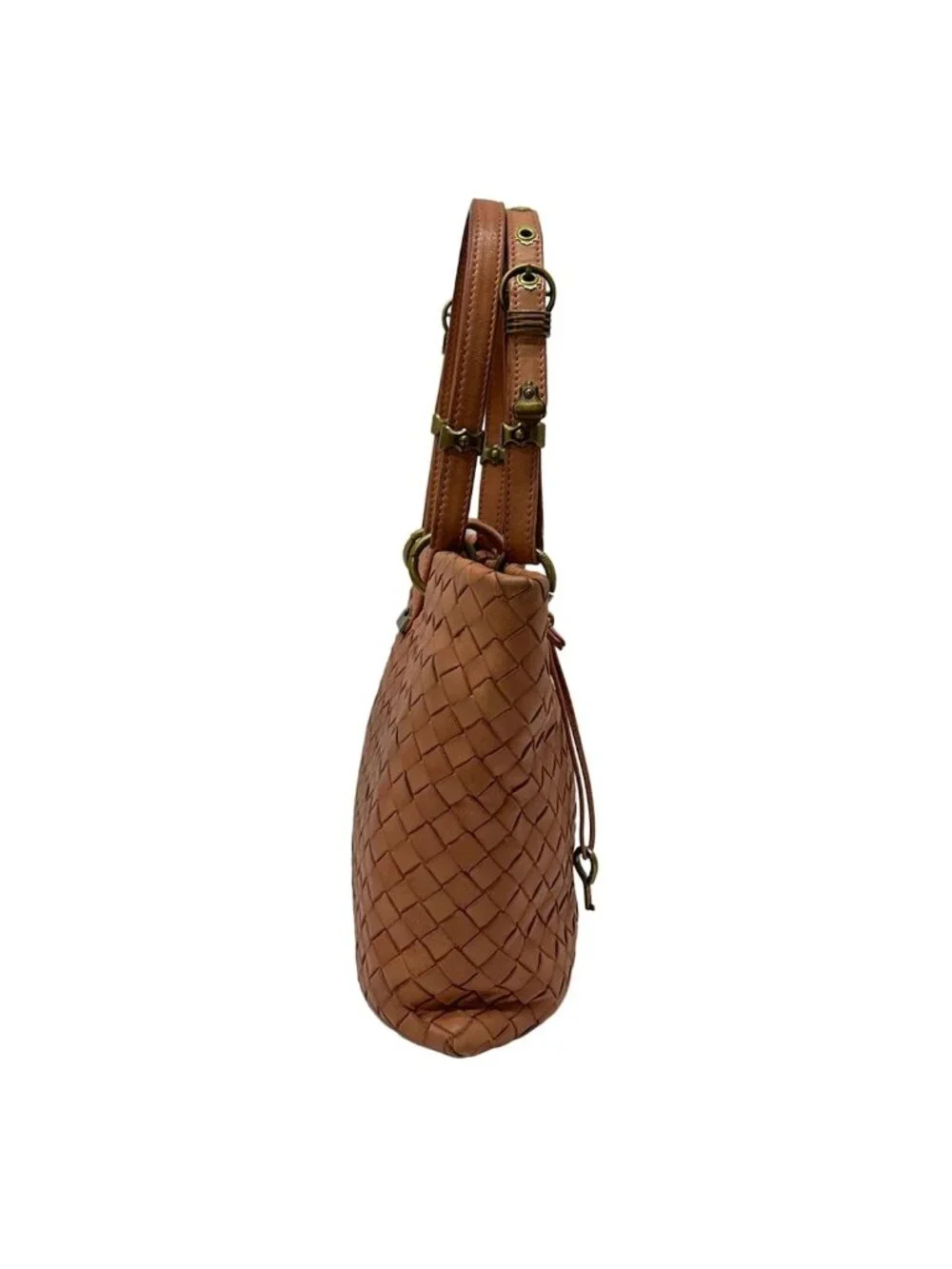 Bottega Veneta Tote Capri Orange Leather